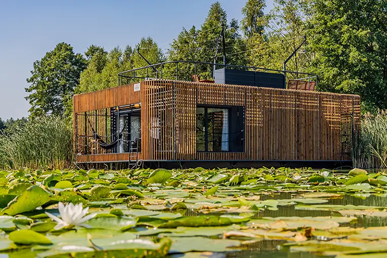 Domek na wodzie - Nowa Wieś Zbąska, lubuskie