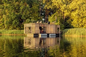 House on water Wojnowo Masuria