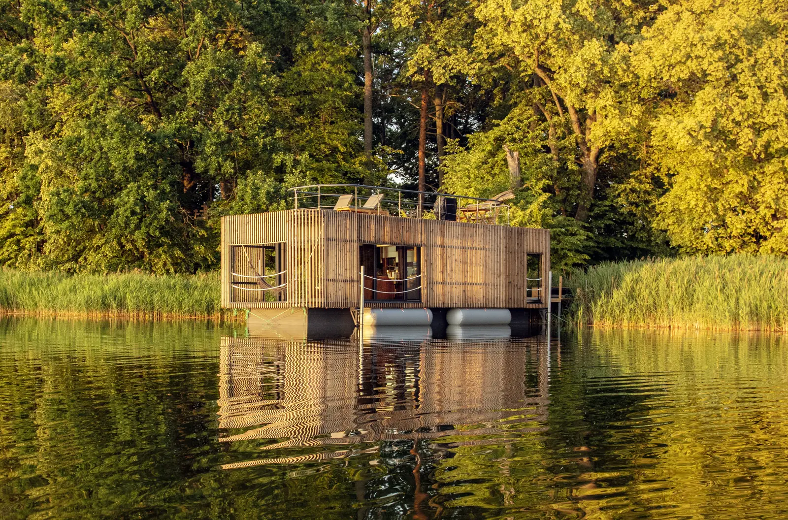 House on water Wojnowo Masuria