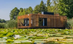 Houses on water Nowa Wies Zbaska Lubusz