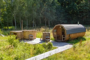 Nowa Wies Zbaska Sauna and hot tub